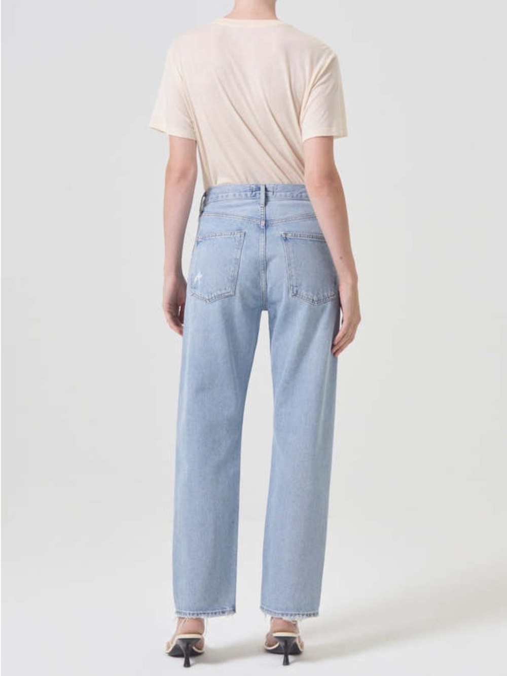 Agolde 90’s Mid Rise Loose Fit Jeans Snapshot Sz25 Good Condition firm price - Picture 3 of 12